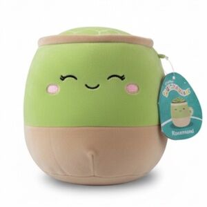 Squishmallows Rosemund Matcha Latte Plush 7.5” 💚 NWT | Kawaii Foodie |